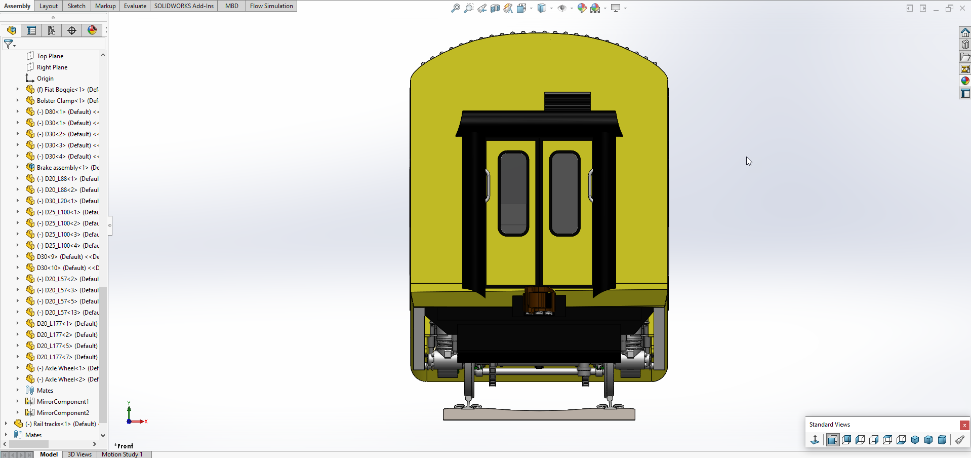 双层和发电机车列车